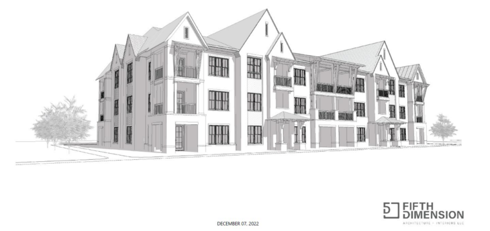 <strong>This rendering shows plans for the Dwell at Shelby Farms development.</strong> (Courtesy Fifth Dimension)