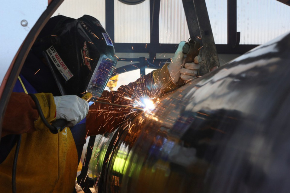 <strong>Portugal-based MSS Steel is opening its first U.S. facility at 4129 Outland Road. The new facility will be a welding and pipe manufacturing hub along with possible wholesale of ore, according to the PILOT application.</strong> (Valentina Petrova/AP)