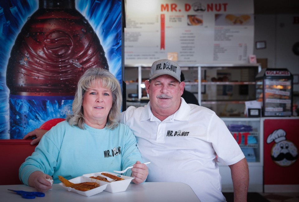 <strong>Dawn and David Ventura are the owners of Mr. Donut in Horn Lake, Miss. In addition to doughnuts, they sell tamales from Hot Tamale Heaven in Greenville, Miss.&nbsp;</strong>(Patrick Lantrip/The Daily Memphian)