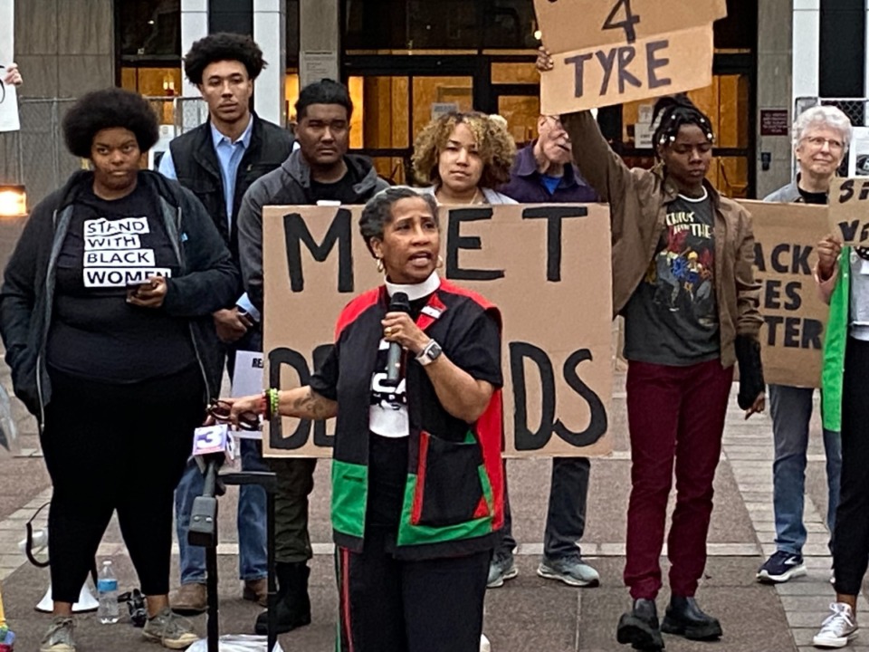 <strong>Rev. Rosalyn Nichols of MICAH says the social justice group and other advocates of police reform will remain vocal as a final vote nears on a set of six Memphis Police reforms by the City Council.</strong> (Bill Dries/The Daily Memphian)