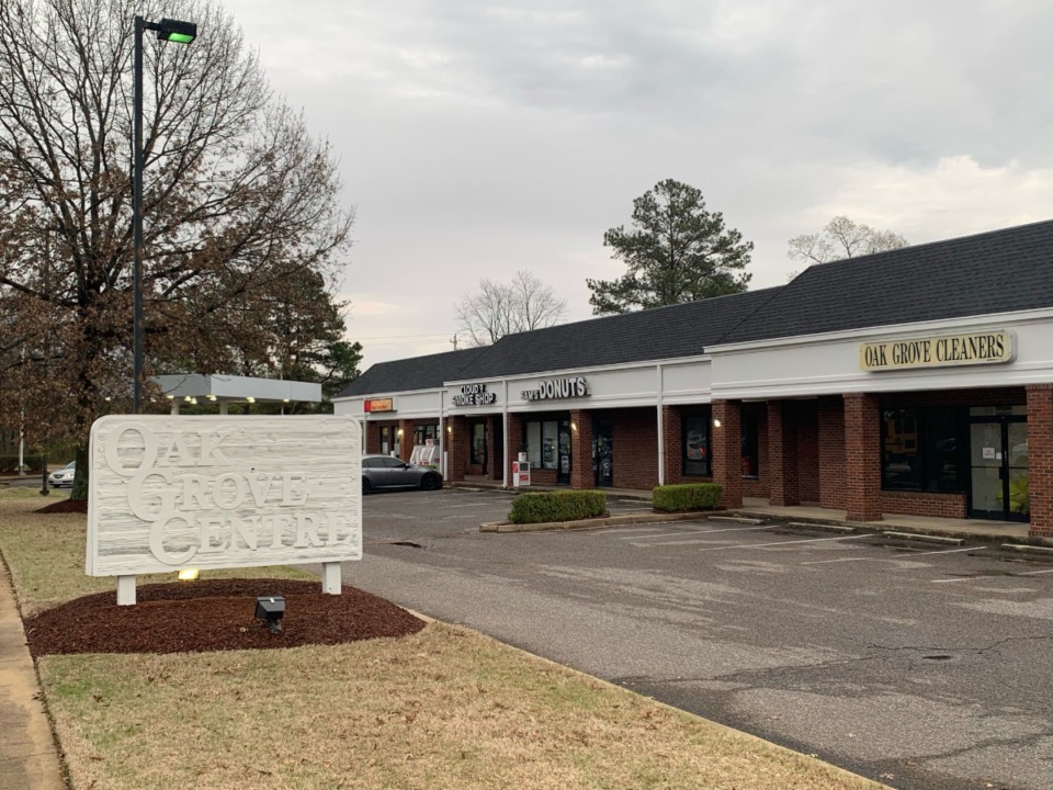 <strong>Oak Grove Centre tried to use white paint, but the color wasn&rsquo;t approved by Collierville. The suburb&rsquo;s Design Review Commission reviewed the paint color Thursday.</strong> (Abigail Warren/The Daily Memphian)