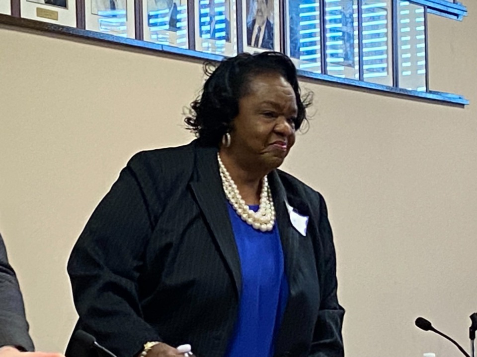 <strong>Lexie Carter is the new chairwoman of the Shelby County Democratic Party, selected in a Saturday, April 1, vote by the local party&rsquo;s executive committee.</strong> (Bill Dries/The Daily Memphian)