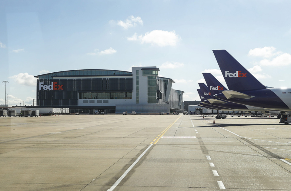 <strong>FedEx World Hub is located at Memphis International Airport.</strong> (Mark Weber/The Daily Memphian file)