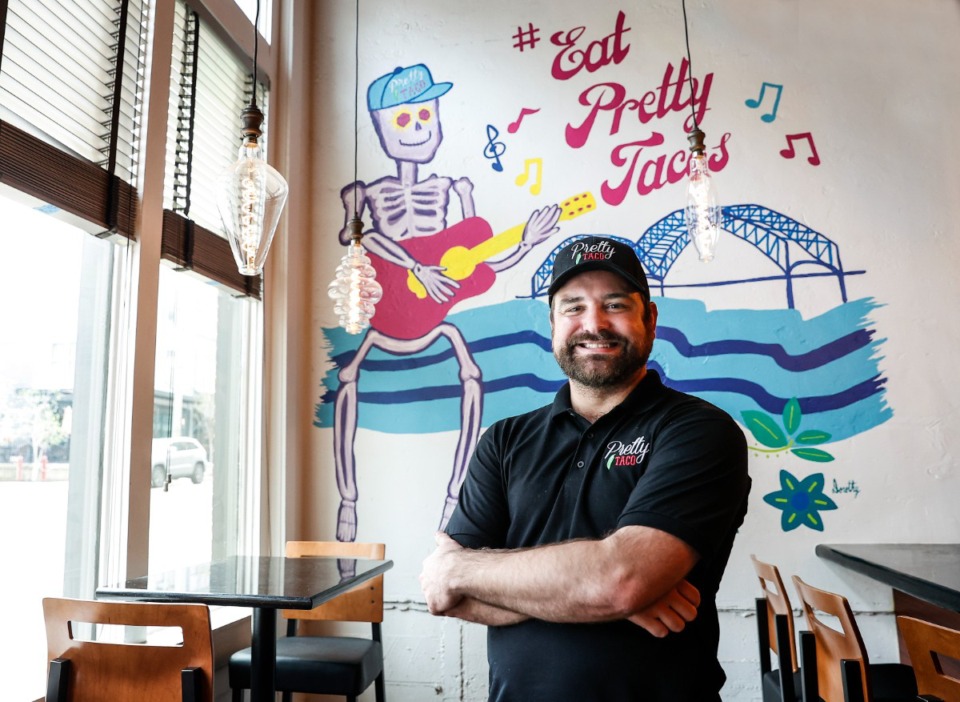 <strong>Halsey Werlein (above) said his restaurant Pretty Taco will open soon on Front Street.</strong> (Mark Weber/The Daily Memphian)