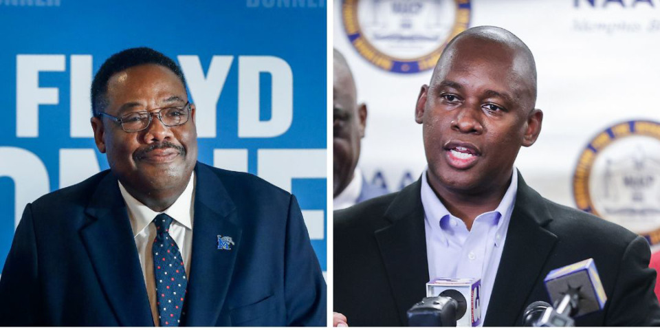 <strong>Attorneys for the election commission also renewed a motion to dismiss the lawsuit by mayoral contenders Floyd Bonner Jr. (left) and Van Turner (right) because the city is not taking a stand on the residency requirement.&nbsp;</strong>