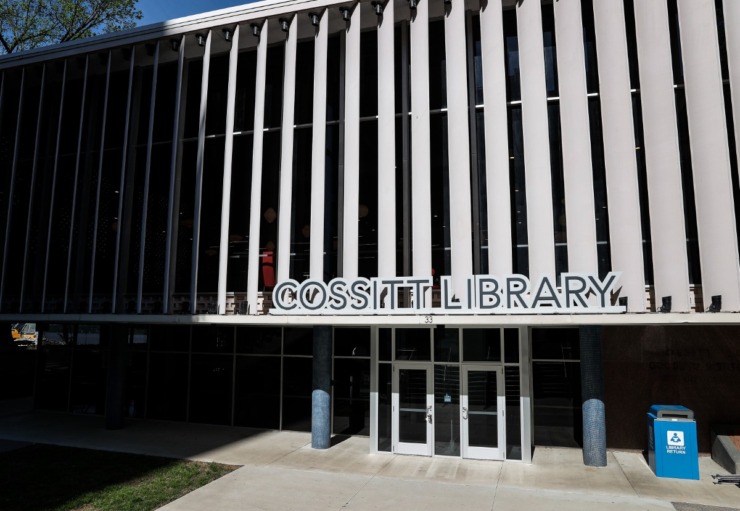 <strong>Downtown's newly renovated Cossitt Library on Monday, April 10, 2023.</strong> (Mark Weber/The Daily Memphian)