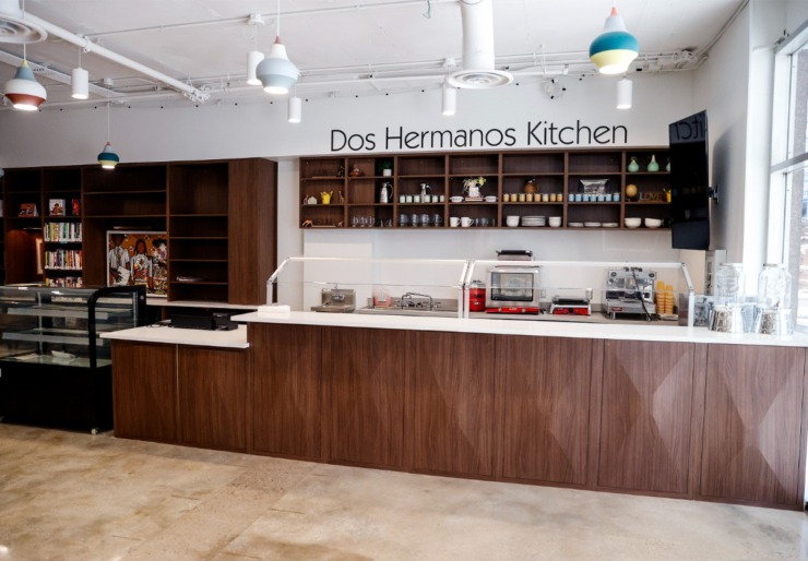 <strong>Dos Hermanos Kitchen inside Downtown's newly renovated Cossitt Library on Monday, April 10, 2023.</strong> (Mark Weber/The Daily Memphian)