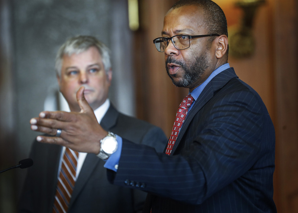 <strong>Bruce McMullen, attorney for the City of Memphis, argued in federal court Monday that a DeSoto County sewer district has had plenty of time to prepare for redirecting its wastewater away from the city.</strong> (Mark Weber/The Daily Memphian file)