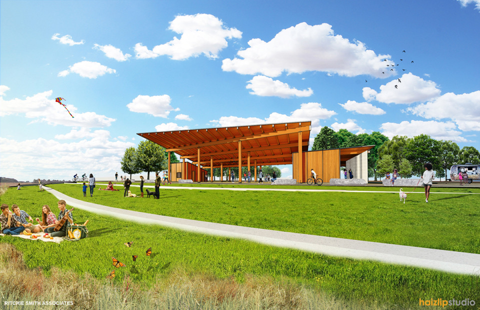<strong>The Ducks Unlimited Park will have new trails, a welcome pavilion with an outdoor classroom, restrooms and a dog park.</strong> (Courtesy Ducks Unlimited)