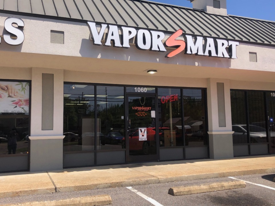 <strong>The Southaven Board of Aldermen voted unanimously in favor of a zoning ordinance amendment that will restrict future smoke and vape shops. The ordinance will not apply to stores that are already in business, such as VaporSmart on Goodman Road.</strong> (Beth Sullivan/The Daily Memphian)