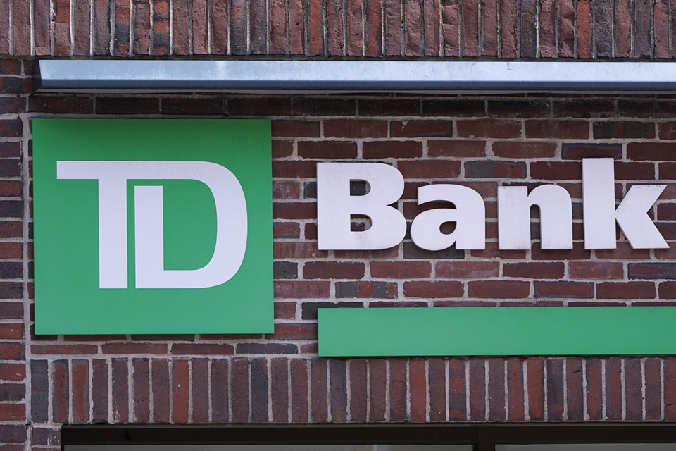 <strong>A sign hangs on TD Bank branch, Tuesday, April 5, 2022, in Boston.&nbsp;</strong><strong>According to information filed with the&nbsp;U.S. Securities and Exchange Commission in March, TD later informed First Horizon that it does not expect that the necessary regulatory approvals will be received in time to complete the pending merger by May 27 and that TD could not provide a new projected closing date at that time.</strong>&nbsp;(Charles Krupa/AP file)