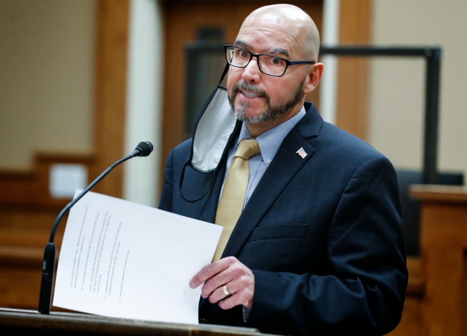 <strong>Olive Branch Mayor Ken Adams identified hangar rental revenues and fuel purchases as drivers of the airport&rsquo;s economic impact.</strong> (Mark Weber/The Daily Memphian file)