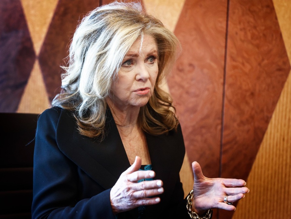 <strong>&ldquo;My hope is there is going to be some common ground to address the out-of-control government spending,&rdquo; said Tennessee Sen. Marsha Blackburn.</strong> (Mark Weber/The Daily Memphian)