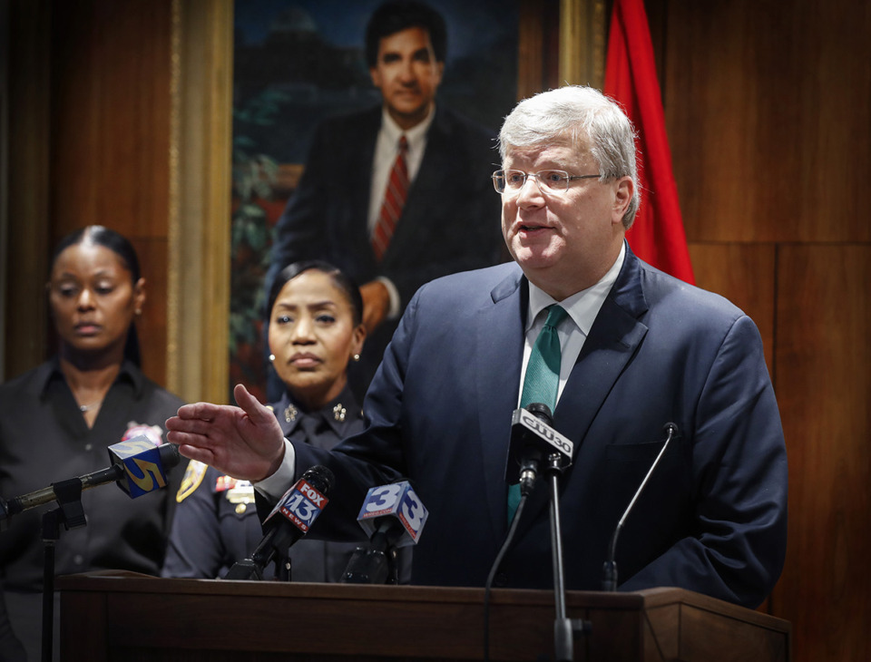 <strong>Memphis Mayor Jim Strickland said the increase in the operating budget is funded by increased sales tax revenues, economic growth and the performance of the city&rsquo;s investments.</strong> (Mark Weber/The Daily Memphian file)
