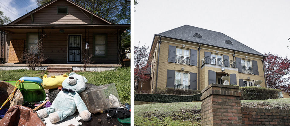 <strong>Different census tracts in Shelby County vary wildly in socioeconomics and environment, so much so that expected life spans range from 65.3 years up to 84.6 years in the county.&nbsp;</strong>(Photos by Patrick Lantrip/The Daily Memphian)