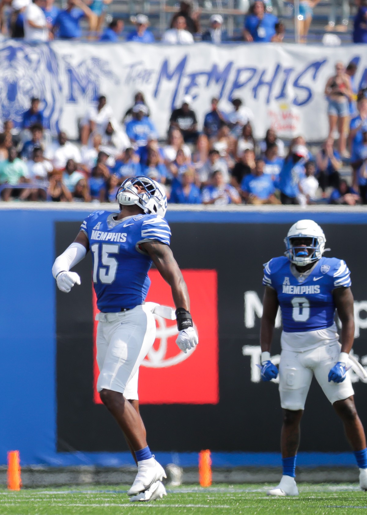 Former Tiger Quindell Johnson making memories in the NFL - Memphis Local,  Sports, Business & Food News