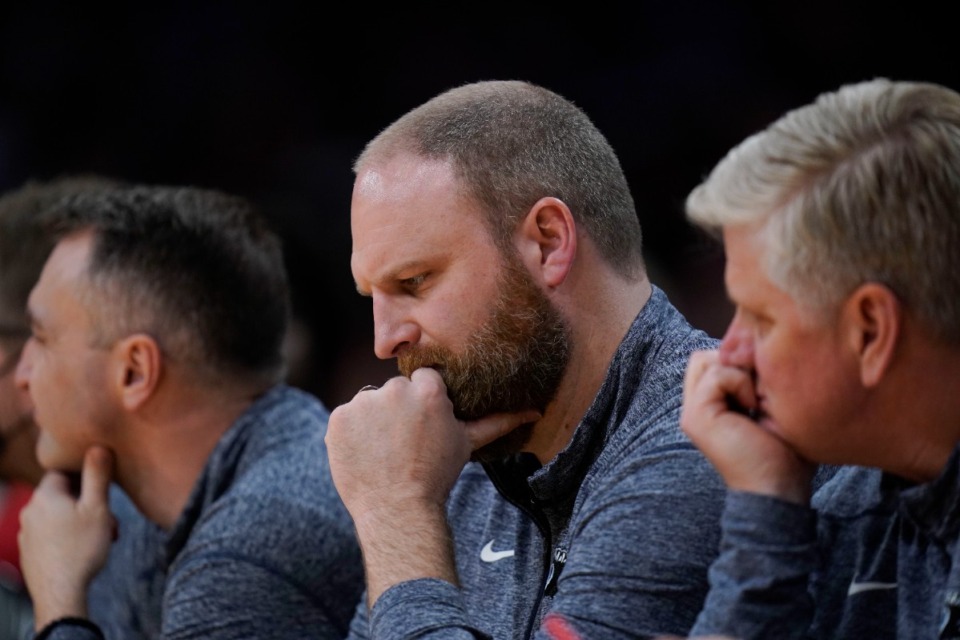 <strong>&ldquo;We&rsquo;ve had a lot of success in our first three years and in my opinion this is probably that moment in time that&rsquo;s going to be a wake-up call,&rdquo; Memphis Grizzlies head coach Taylor Jenkins said.</strong> (Jae C. Hong/AP)