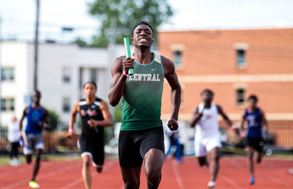 <strong>Memphis Central's Jordan Ware has the top boys times in the 100 and 200-meter distances.</strong> (Patrick Lantrip/The Daily Memphian file)