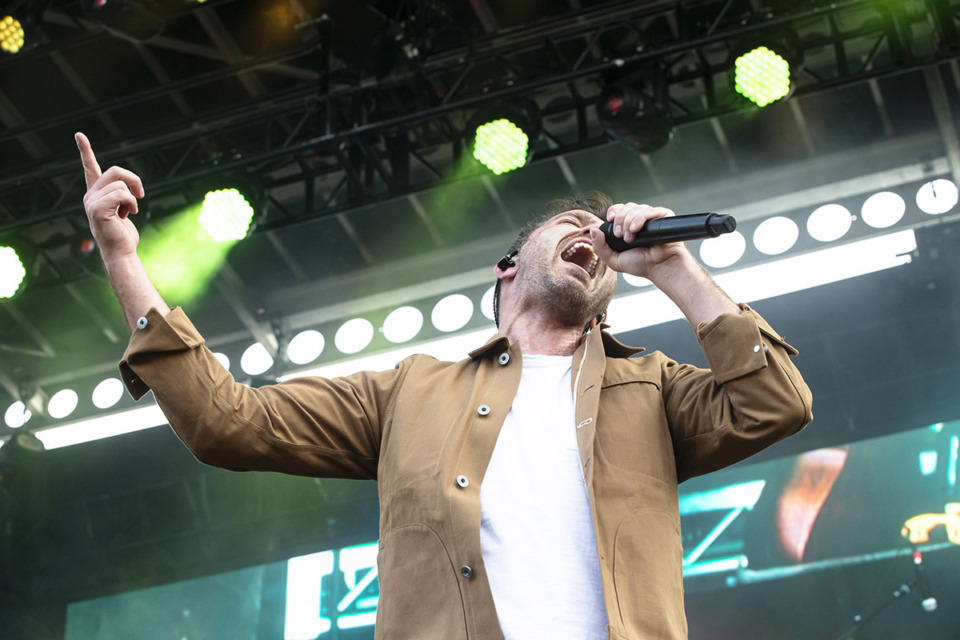 <strong>Andy Grammer performs at Beale Street Music Festival in Tom Lee Park May 7.</strong> (Ziggy Mack/Special to The Daily Memphian)