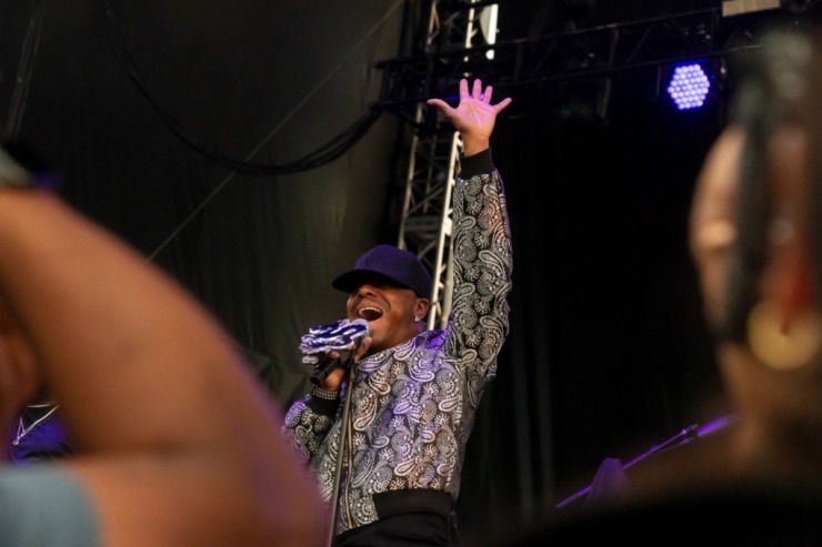 <strong>Dru Hill performs at Beale Street Music Festival in Tom Lee Park on Sunday, May 7, 2023.&nbsp;</strong>(Ziggy Mack/Special to The Daily Memphian)