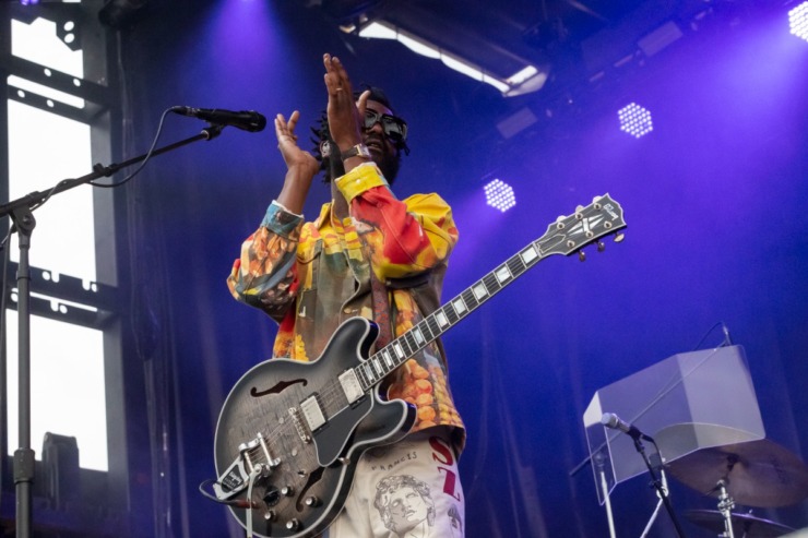 <strong>Gary Clark Jr. performs at Beale Street Music Festival in Tom Lee Park on Sunday, May 7, 2023.</strong>&nbsp;(Ziggy Mack/Special to The Daily Memphian)