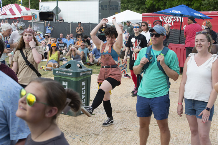 <strong>Festival goers attend Beale Street Music Festival in Tom Lee Park on Sunday, May 7, 2023.</strong> (Ziggy Mack/Special to. The Daily Memphian)