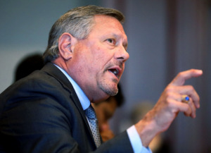 <strong>Former University of Memphis athletic director Tom Bowen resigned four days after university officials received a letter citing flirtatious behavior on a women's basketball road trip.&nbsp;</strong>(Houston Cofield/Daily Memphian file)