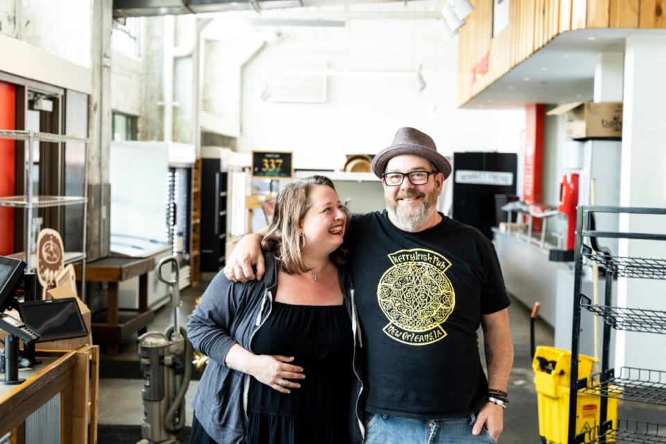 <strong>Josie Terhune, left, and Max Hussey, right, are opening The Mad Grocer in Crosstown Concourse.&nbsp;</strong> (Brad Vest/Special to The Daily Memphian)