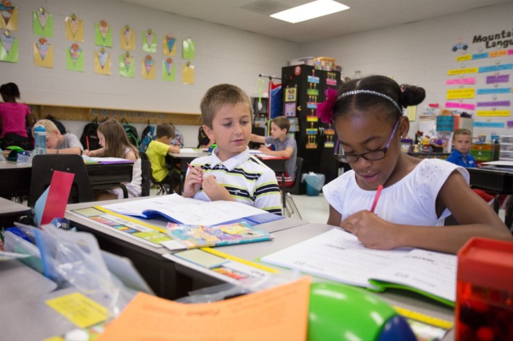 Memphis-Shelby County Schools third graders improved this year in the English Language Arts portion of the TCAP, but most are still not at the level the state says they should be. (The Daily Memphian file)