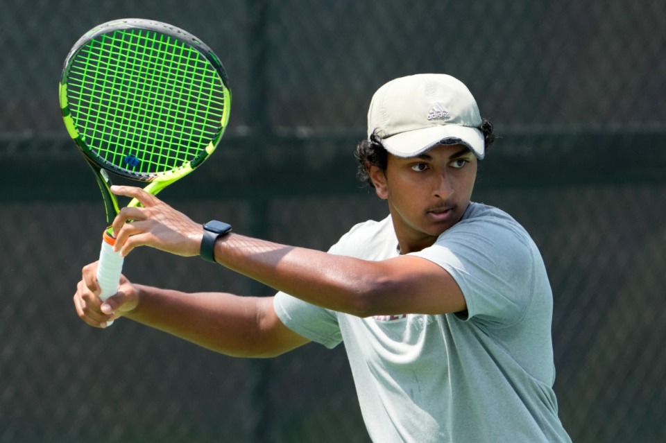 <strong>Collierville&rsquo;s Ranjay Arul won his third consecutive title in the larger public-school division Friday in Murfreesboro, Tennessee. It makes him the only local player to win three in a row.</strong> (Mark Humphrey/Special to The Daily Memphian)