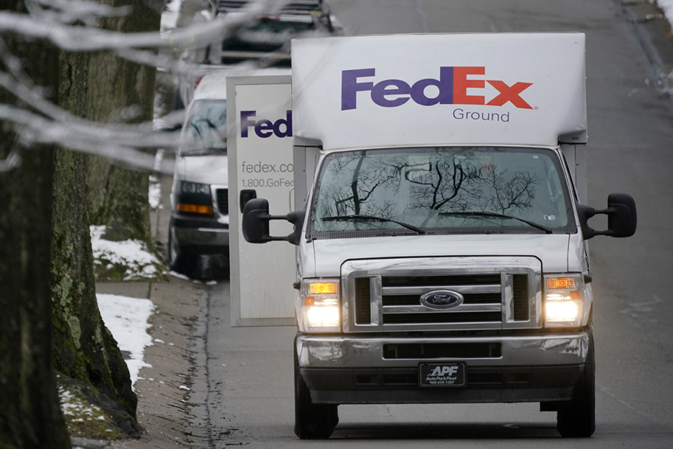 <strong>FedEx officials hope to reach carbon neutral operations by 2040.</strong> (Gene J. Puskar/AP Photo file)