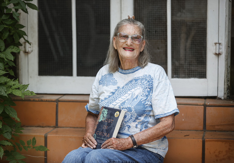 <strong>As a child,&nbsp;Jennifer Dobbs and her little brother were separated from their parents in China when the Japanese invaded leading up to World War II. Dobbs wrote a book of her experience, including the painful reality that her father was likely killed in action and her mother never talked about what happened.</strong> (Mark Weber/The Daily Memphian)