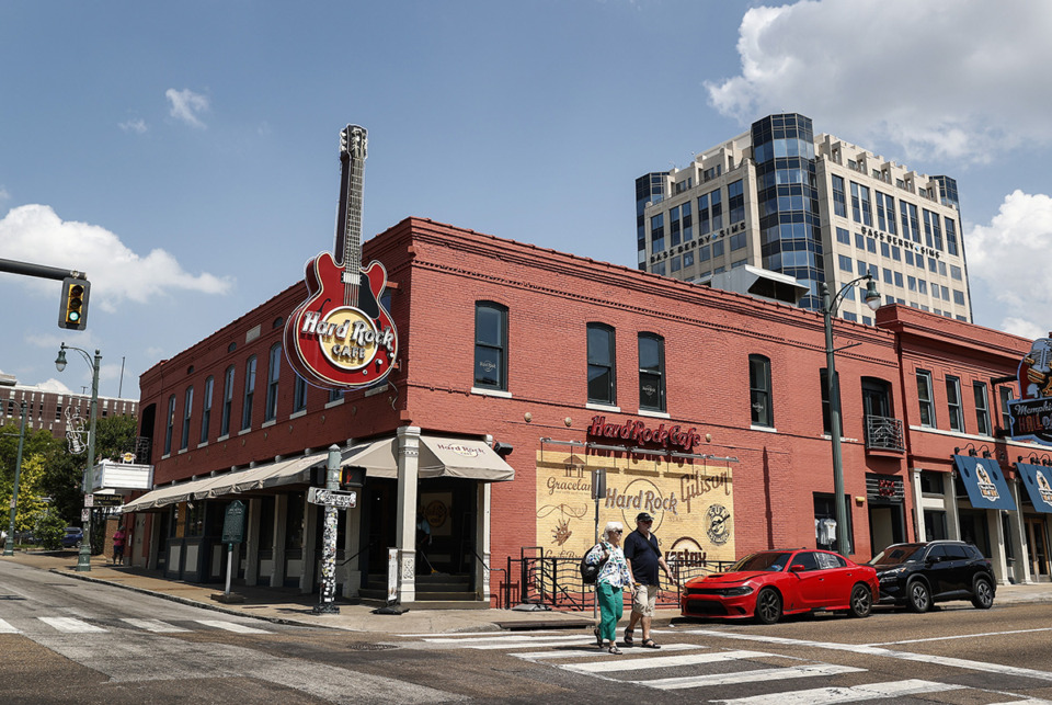 <strong>The Hard Rock Cafe on Beale Street will permanently close July 30 when its lease expires.</strong> (Mark Weber/The Daily Memphian)