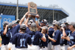 <strong>Northpoint Christian players celebrate after defeating Goodpasture in the Division 2-A championship baseball game Thursday, May 25, 2023, in Murfreesboro, Tenn.</strong> (Mark Humphrey/Special to The Daily Memphian)