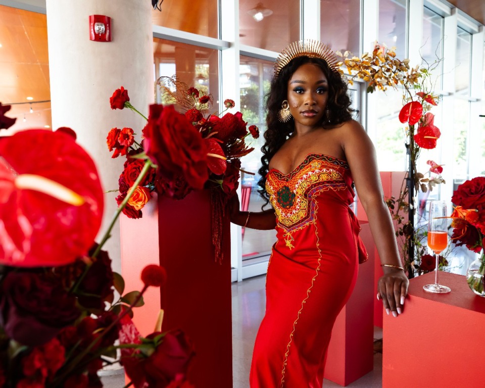<strong>Ariel Cobbert at the red carpet of Tone&rsquo;s Juneteenth Gala on Saturday, June 18, 2022.</strong> (Ziggy Mack/Special to The Daily Memphian file)
