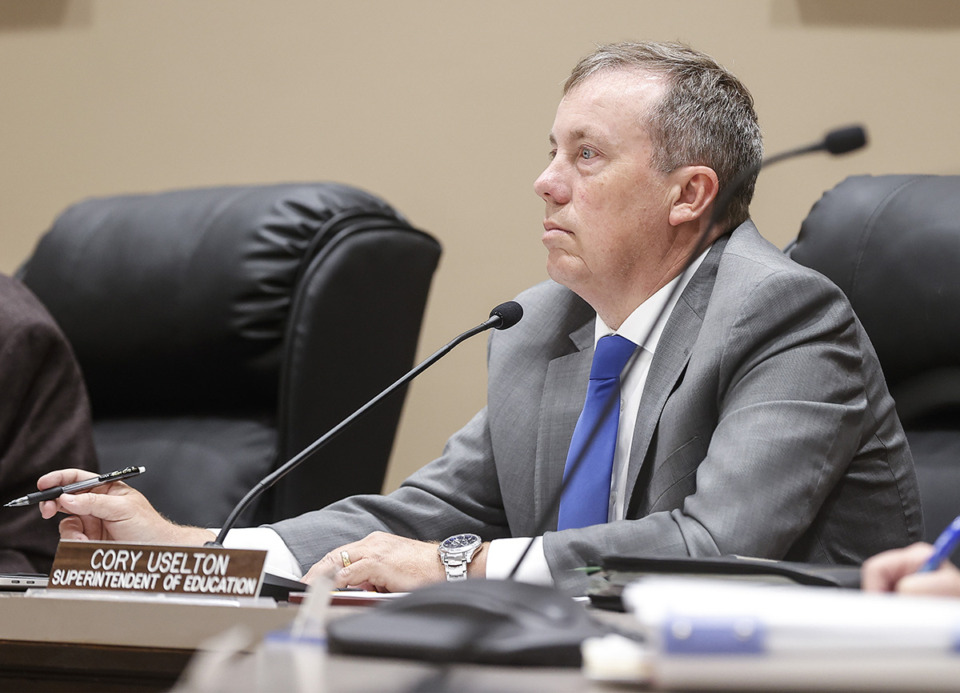 <strong>&ldquo;We are pleased that there will now be a deterrent in place regarding the submission of fraudulent residency documentation,&rdquo; said DeSoto County School District Superintendent Cory Uselton.</strong> (Mark Weber/The Daily Memphian)