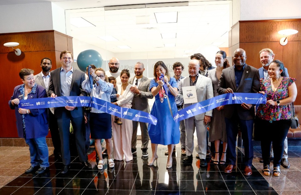 <strong>Nonprofit health care provider LifeDoc Health held a ribbon-cutting ceremony June 20 at its new $3.3 million 30,000-square-foot facility in Lenox Park.</strong> (Mark Weber/The Daily Memphian)