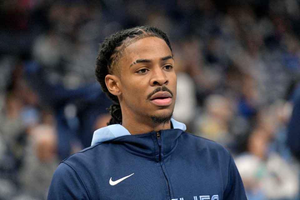 <strong>The case revolves around an alleged fight during a pickup game at Ja Morant&rsquo;s house, where Joshua Holloway has alleged that Morant (pictured) and Davonte Pack punched him at Morant&rsquo;s Eads home.</strong> (Brandon Dill/AP File)