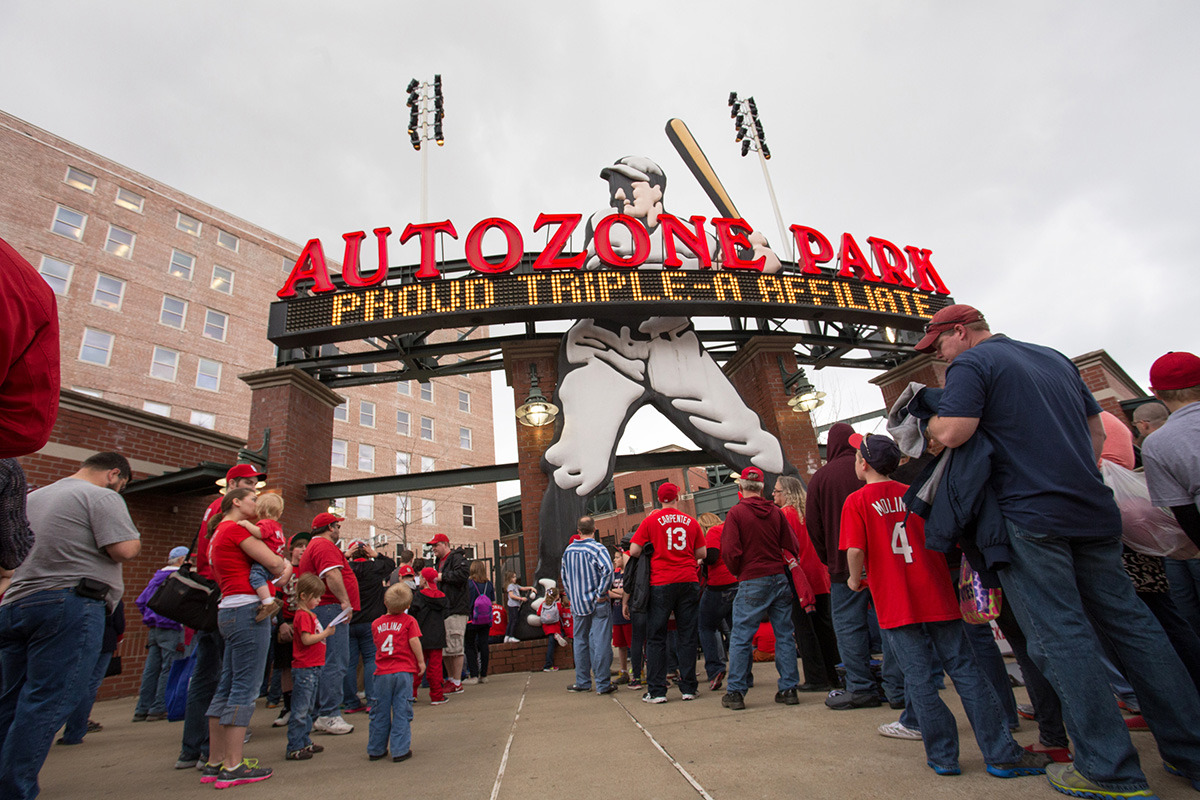 Autozone Park - Memphis, TN — Pendulum