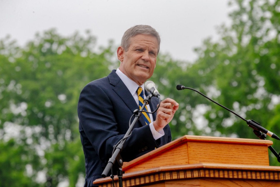 <strong>Republican Gov. Bill Lee pushed for the dual-purpose bill with the support from the GOP-dominant General Assembly this year.</strong> (Ziggy Mack/Special to The Daily Memphian file)