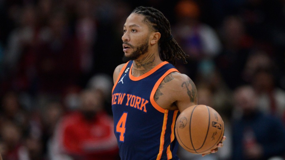<strong>Derrick Rose played a total of 53 games in the past two seasons and logged only three minutes in the playoffs for a team that played two rounds.</strong> (Paul Beaty/AP file)