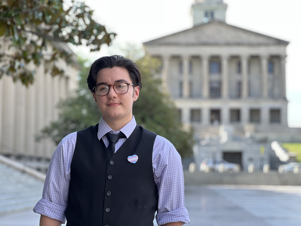 <strong>Jace Wilder, education manager at the Tennessee Equality Project, said big institutions like Vanderbilt University Medical Center are &ldquo;not speaking out&rdquo; and have &ldquo;gone silent&rdquo; regarding the ban on gender-affirming care for minors.</strong> (Ian Round/The Daily Memphian)
