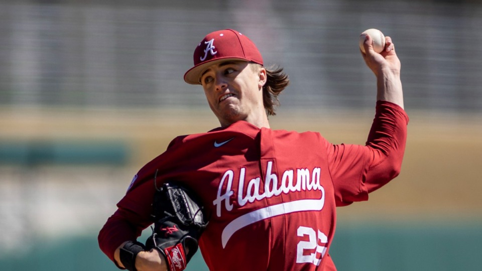 <strong>Grayson Hitt, a Houston High graduate and left-handed pitcher, was taken during the second day of the draft Monday, July 10, with the Arizona Diamondbacks nabbing him in the fourth round.</strong> (Vasha Hunt/AP file)