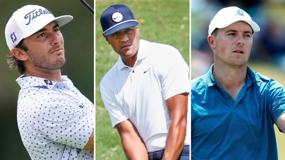 <strong>Max Homa (left), Tony Finau (center) and Jordan Spieth (right) will all compete in the upcoming FedEx St. Jude Championship.</strong> (Carlos Osorio/AP file; Mark Weber/The Daily Memphian file; Houston Cofield/Special to The Daily Memphian)