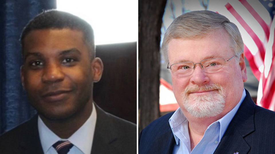 <strong>Rodney Hall, left, and Charlie Hoots, right, are competing for the newly-drawn Mississippi House District 20 seat.</strong> (From left: Courtesy Rodney Hall; Courtesy Charlie Hoots&rsquo; campaign)