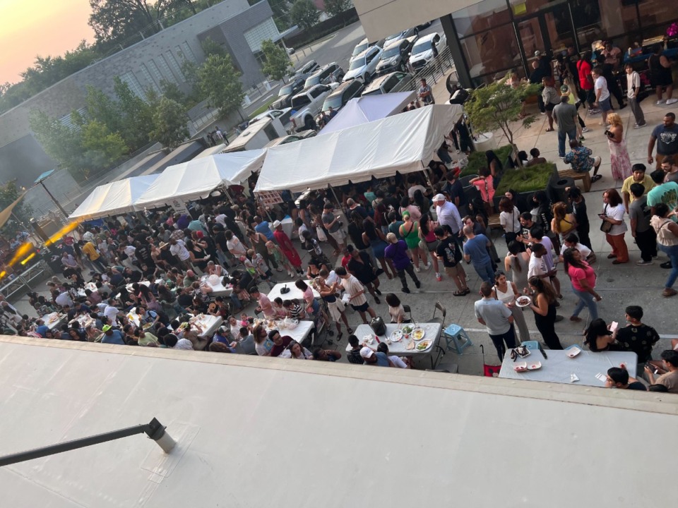 <strong>About 8,000-9,000 people showed up at Crosstown Concourse Sunday, July 23, for Memphis&rsquo; first Asian Night Market.</strong> (Elle Perry/The Daily Memphian)