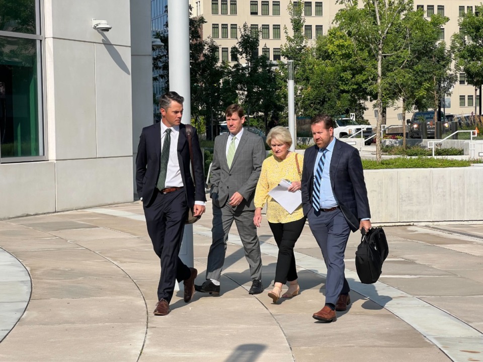 <strong>Brian Kelsey arrives at the U.S. District Court for Middle Tennessee on Thursday, July 27. </strong>(Ian Round/The Daily Memphian)