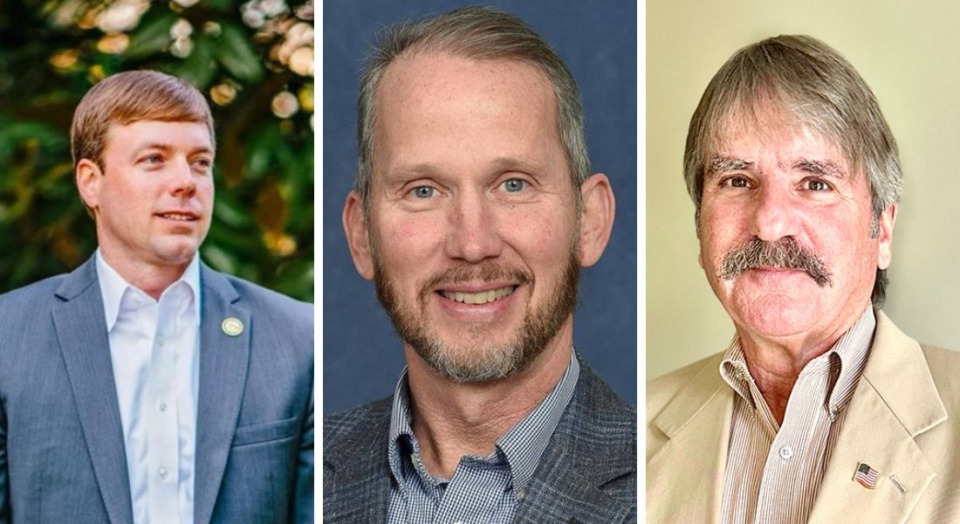 <strong>From left to right, District 5 DeSoto County supervisor candidates Robert Foster, Jim Robinson and John "Jack" C. Scott Jr.</strong> (Courtesy Robert Foster, Jim Robinson, John "Jack" C. Scott Jr.)