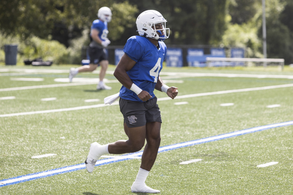 <strong>Blake Watson, 4, transferred to the University of Memphis after playing football at Old Dominion.</strong> (Brad Vest/Special The Daily Memphian)