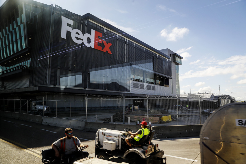 <strong>FedEx World Hub is located at the Memphis International Airport.</strong> (Mark Weber/The Daily Memphian file)